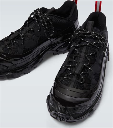 burberry black sneakers|black burberry sneakers men.